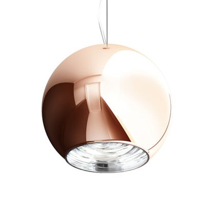 BEAU MONDE 25 | mondgeblazen glazen hanglamp | E27 | koperkleurig glas | met of zonder lichtbron