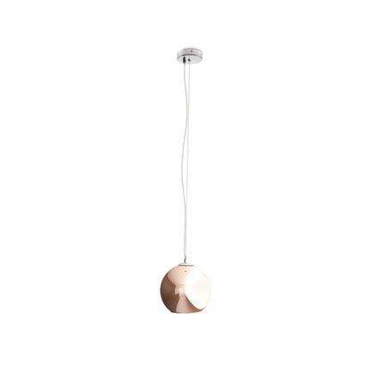 BEAU MONDE 25 | mondgeblazen glazen hanglamp | E27 | koperkleurig glas | met of zonder lichtbron