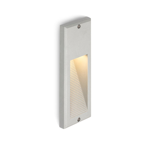 FACA inbouw wandlamp buiten zilvergrijs LED 2W