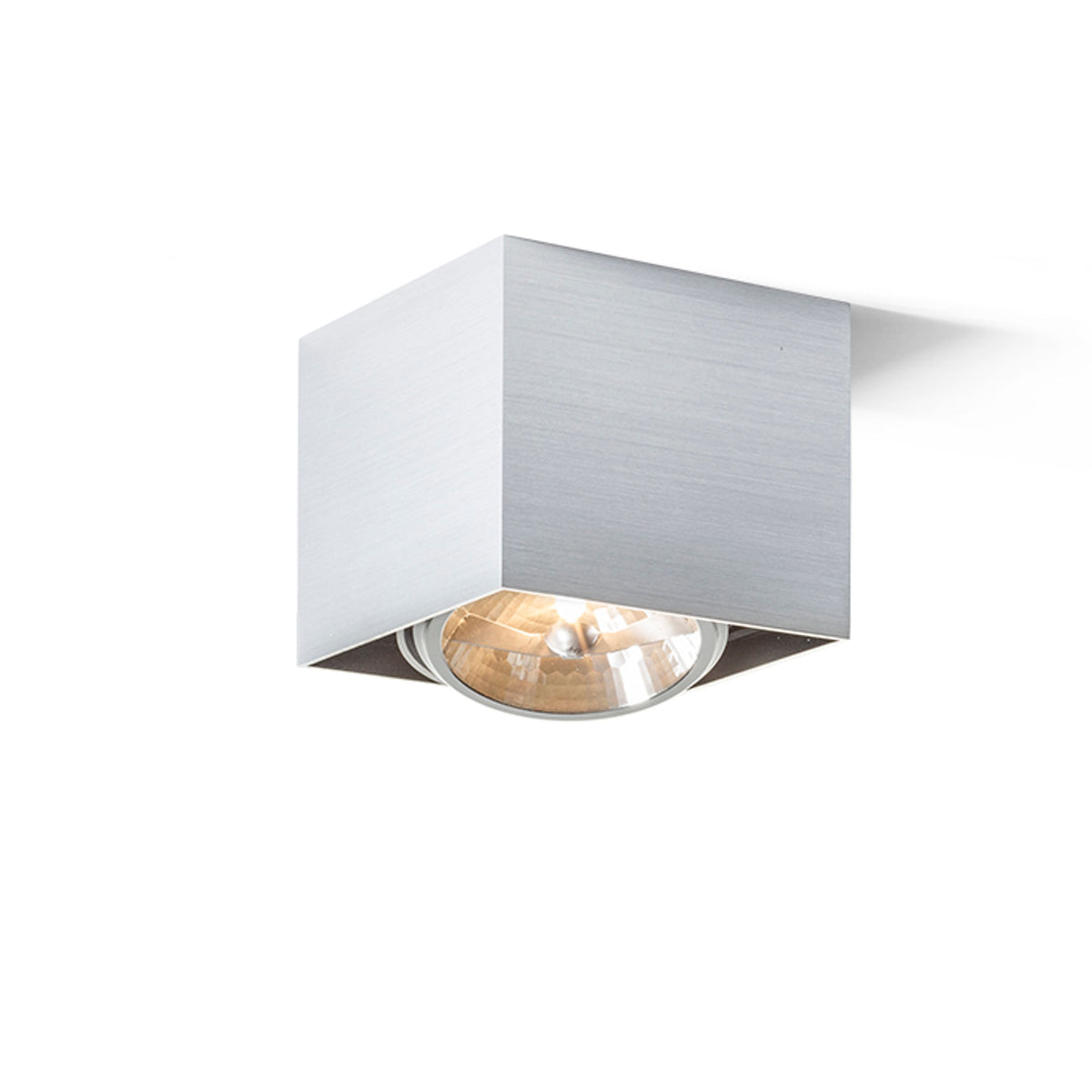 DEAN I | spot en saillie orientable | G53 AR111 | aluminium brossé | transformateur intégré