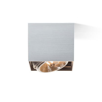 DEAN I | spot en saillie orientable | G53 AR111 | aluminium brossé | transformateur intégré