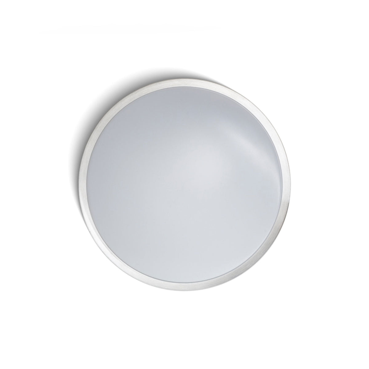 MELISA 25 | plafón redondo | LED 12W 840lm 3000K | 25 cm | aluminio cepillado