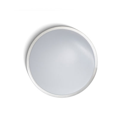 MELISA 25 | plafón redondo | LED 12W 840lm 3000K | 25 cm | aluminio cepillado