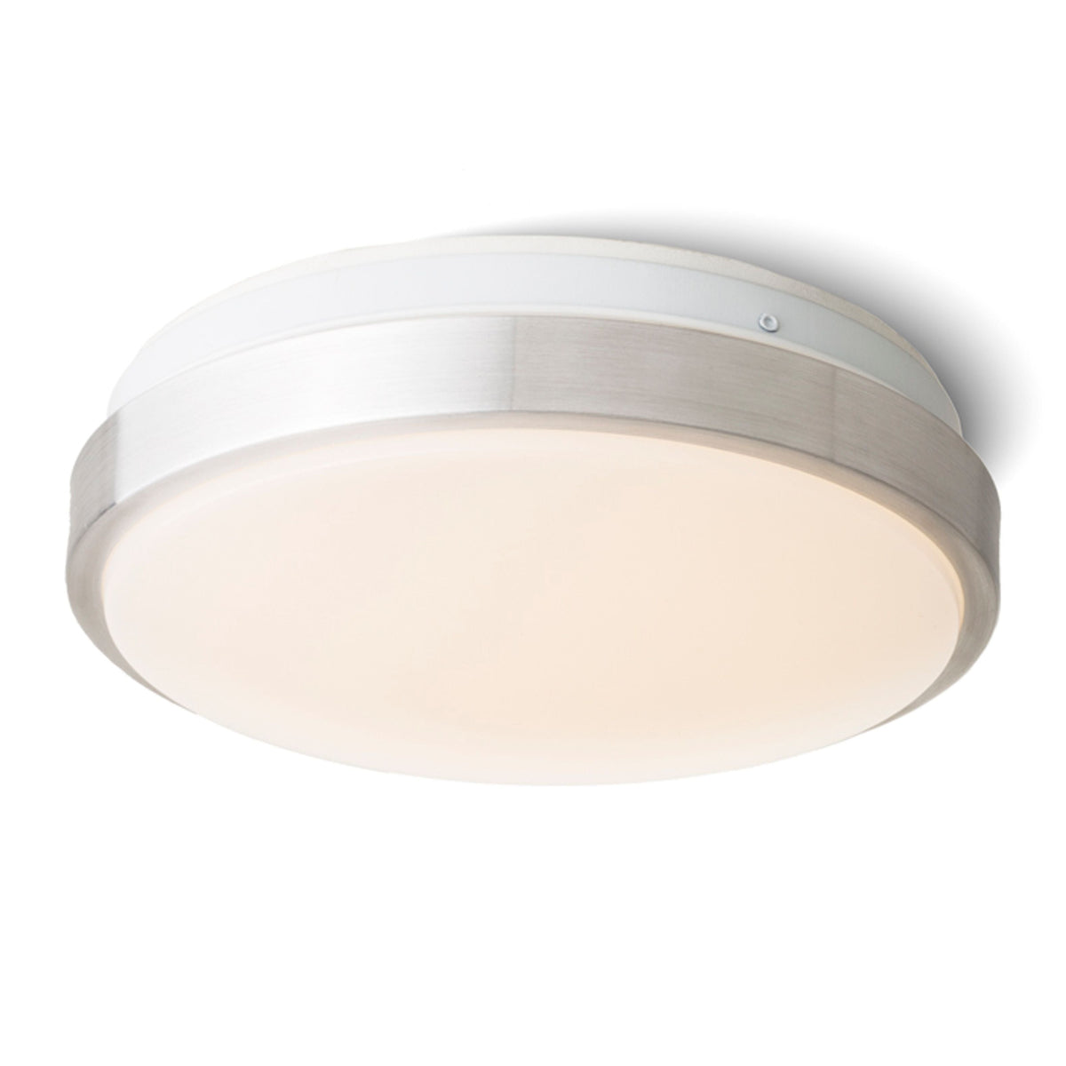 MELISA 25 | plafón redondo | LED 12W 840lm 3000K | 25 cm | aluminio cepillado