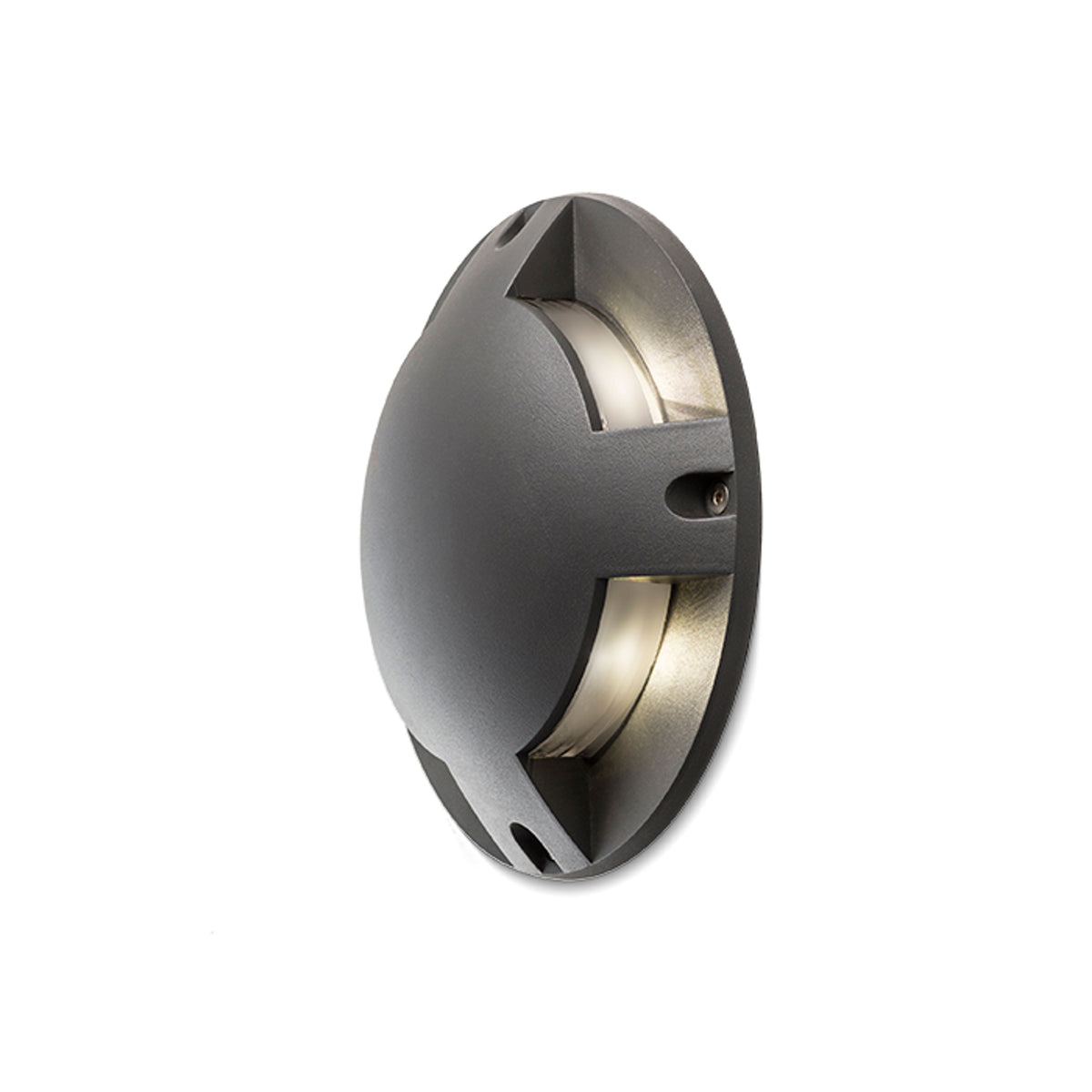 TOPTOP IV | lampada da terra da superficie con 4 fessure luminose | LED 400 lm 3000 K | IP67 | antracite