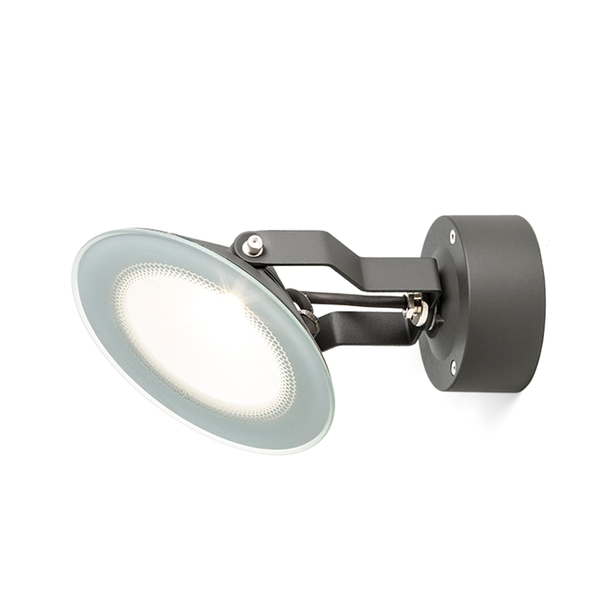 FOX | verstelbare buiten LED spot | 9W 900lm 3000K | IP65 | antraciet