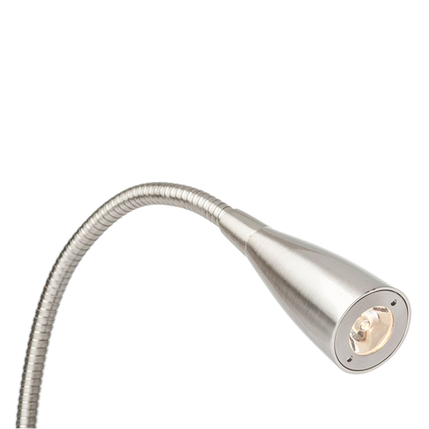 POINT | wandspot op zwanenhals | LED mat nikkel