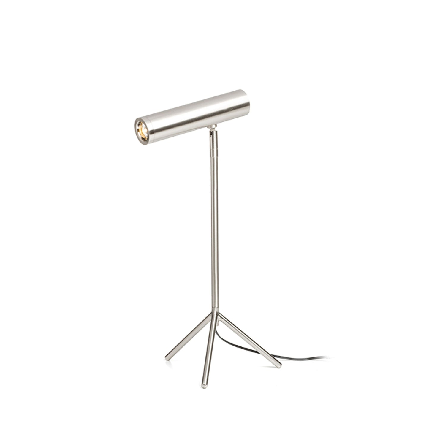 COZY LED tafellamp mat nikkel