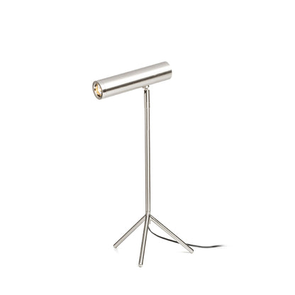 COZY LED tafellamp mat nikkel