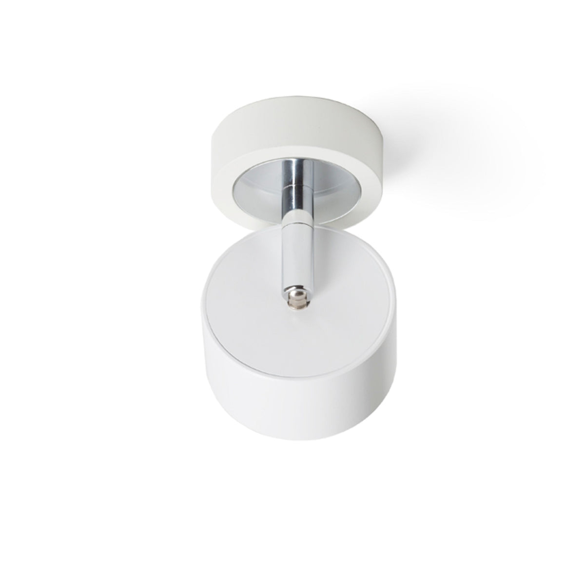 PIXIE | kantelbare wandspot | GX53 | wit of zwart met chroom | met of zonder lichtbron