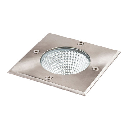 RIZZ SQ 125 | grondinbouwspot vierkant | LED 7W 433lm | IP67 | RVS