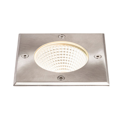RIZZ SQ 125 | grondinbouwspot vierkant | LED 7W 433lm | IP67 | RVS
