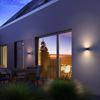 CHOIX 114 | buiten wandlamp up-down | LED 3W 318lm 3000K | IP54 | antraciet