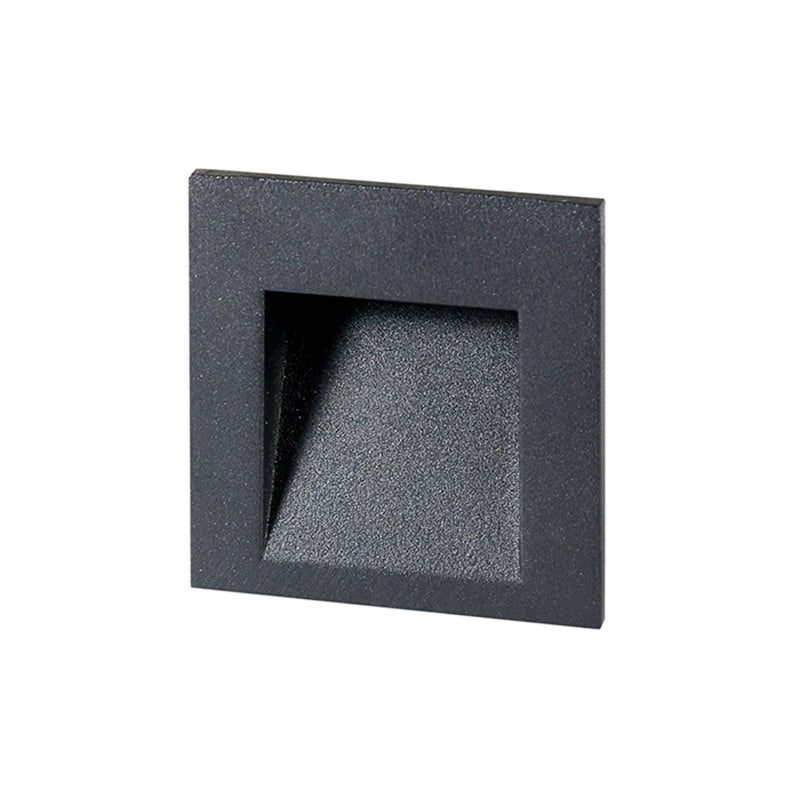 Inbouw wandlamp TESS SQ - antracietgrijs