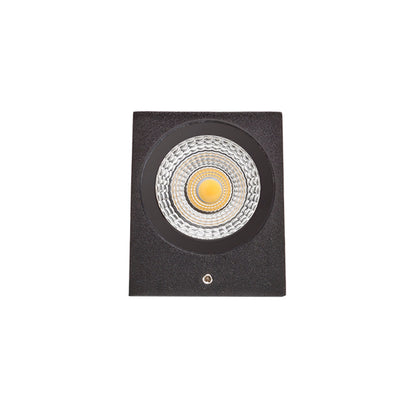 KUBI I | square outdoor wall light | LED 3W 176lm 3000K | IP54 | anthracite
