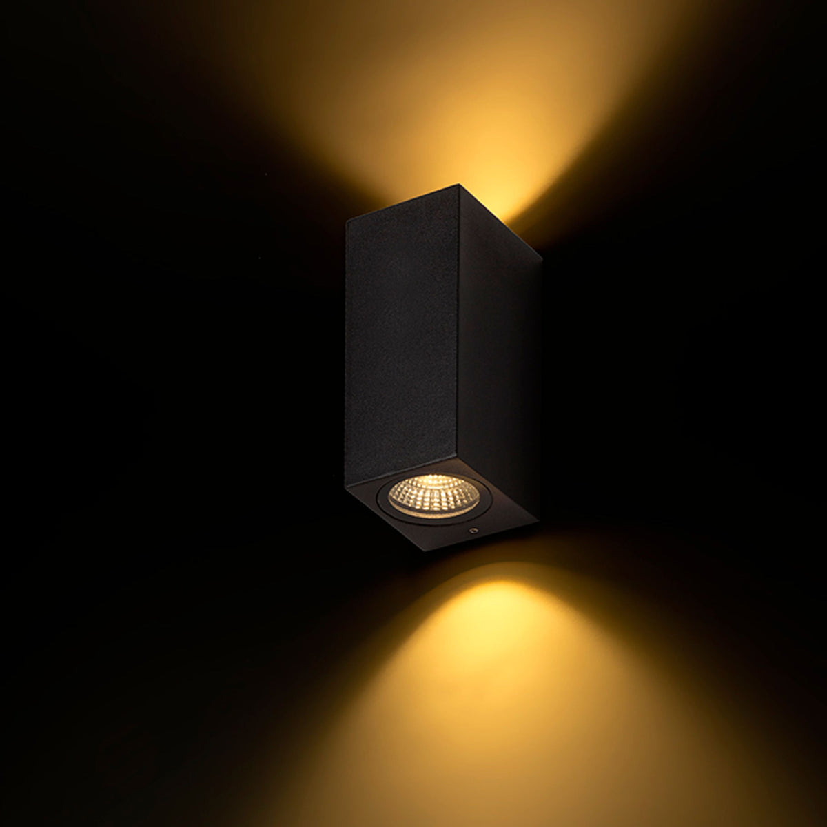 KUBI II | applique da esterno up-down | LED 2x3W 315lm | IP54 | grigio antracite
