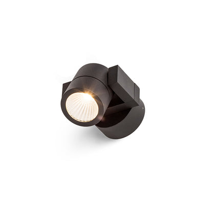 ORIT buiten wandspot verstelbaar zwart LED 6W