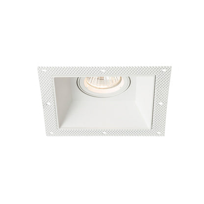 IPSO SQ | foco empotrable cuadrado trimless | GU10 | blanco | con o sin fuente de luz
