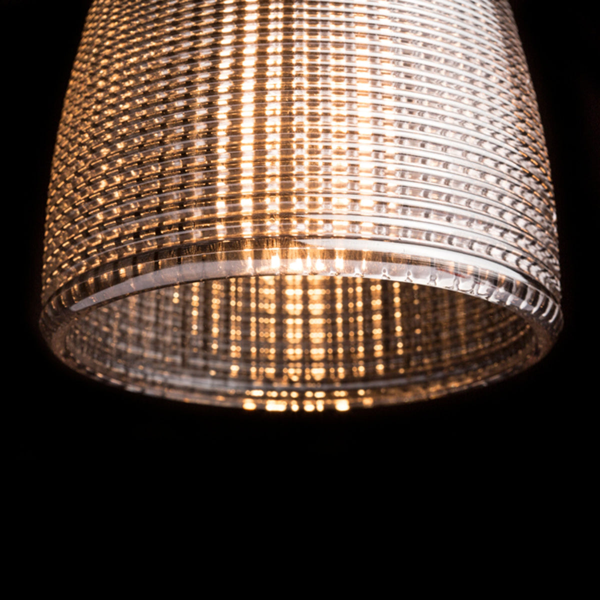 AZRIA | piccola lampada a sospensione in vetro | G9 | vetro fumé con cromo | con o senza lampadina