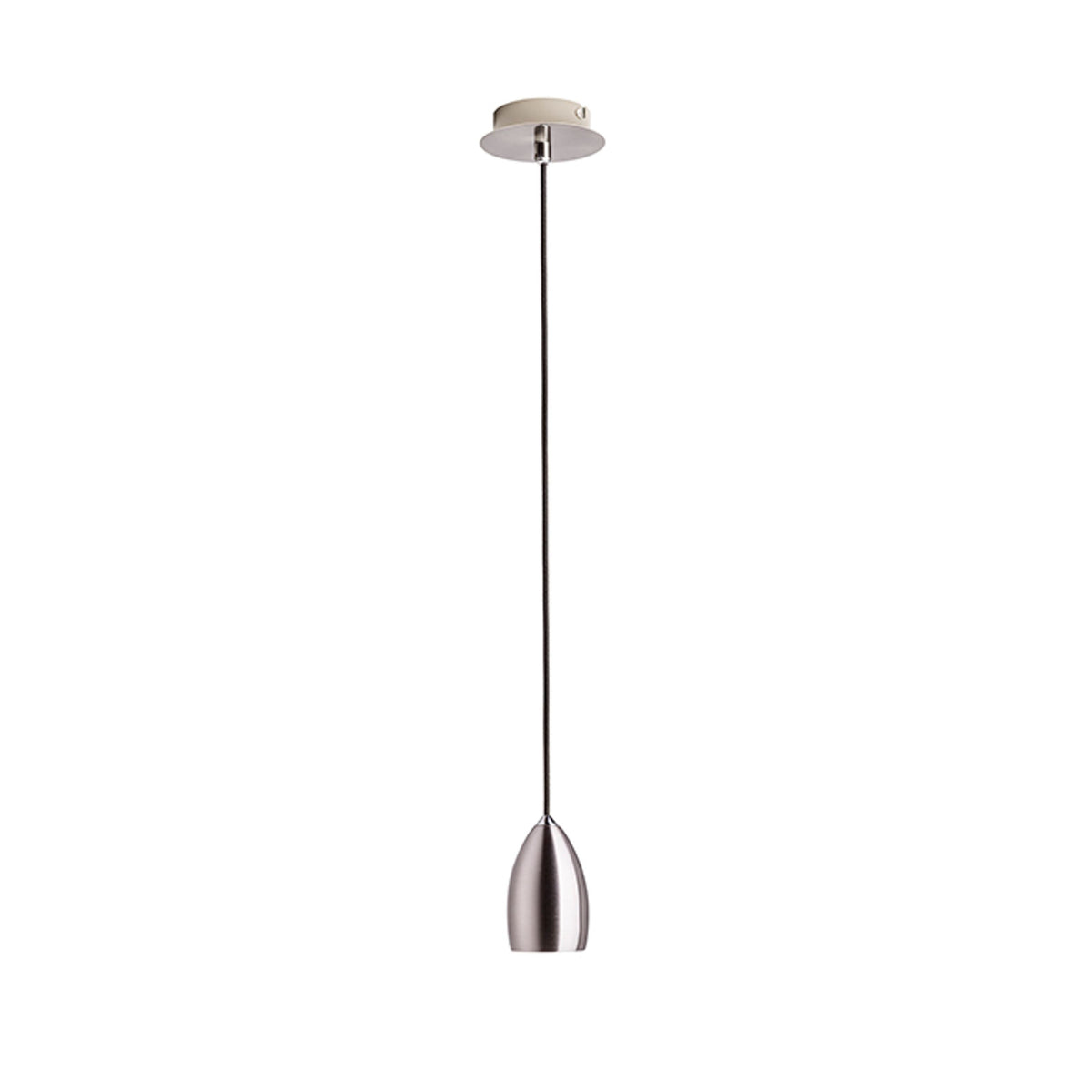 BABADES I | smalle hanglamp | GU10 | chroom of mat nikkel | met of zonder lichtbron