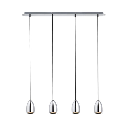 BABADES IV | hanglamp | 4x GU10 | smalle cilinders 6,8 cm | met of zonder lichtbron