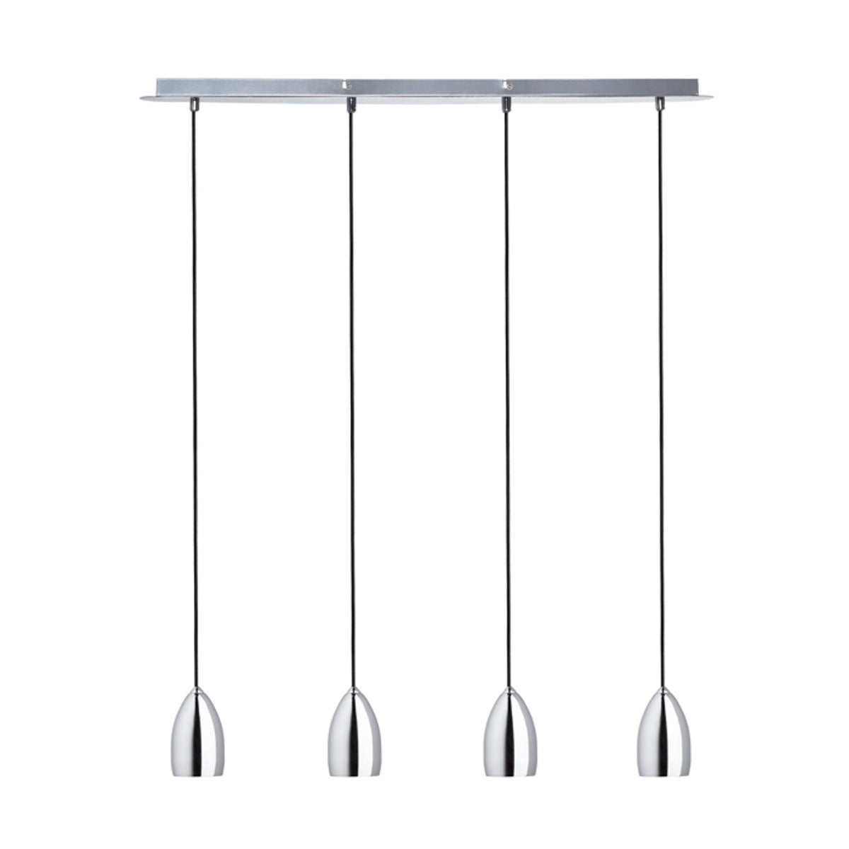 BABADES IV | hanglamp | 4x GU10 | smalle cilinders 6,8 cm | met of zonder lichtbron