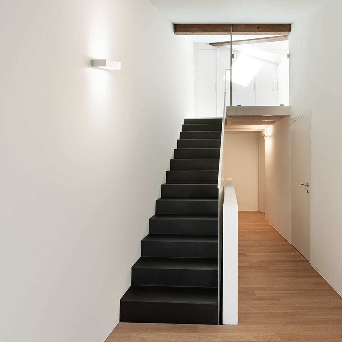 PRIO LED 62 | aluminium LED wandlamp up en down 62 cm | 720lm 3000K | wit of geborsteld aluminium