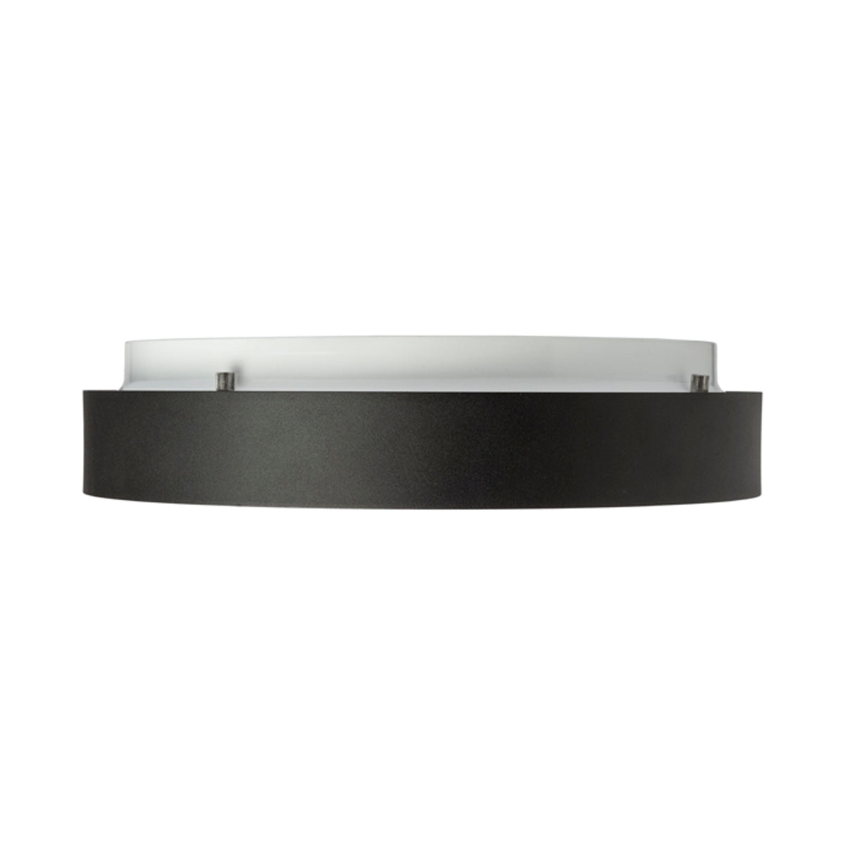 MENSA R 40 | plafoniera rotonda | LED 28W 1800lm 3000K | 40 cm | nero opaco