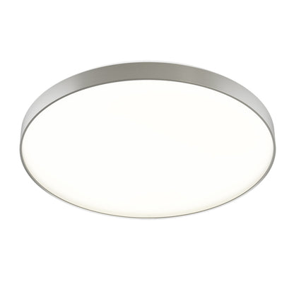 MENSA R 80 | duża okrągła lampa sufitowa | LED 80W 6800lm 3000K | 80 cm | szczotkowane aluminium
