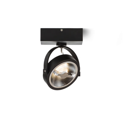 KELLY LED I | adjustable LED wall light | 12W 600lm 3000K | black