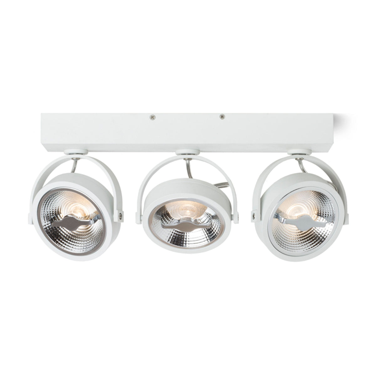 KELLY LED III | wall and ceiling lamp with 3 adjustable reflectors | 1800lm 3000K | white or black