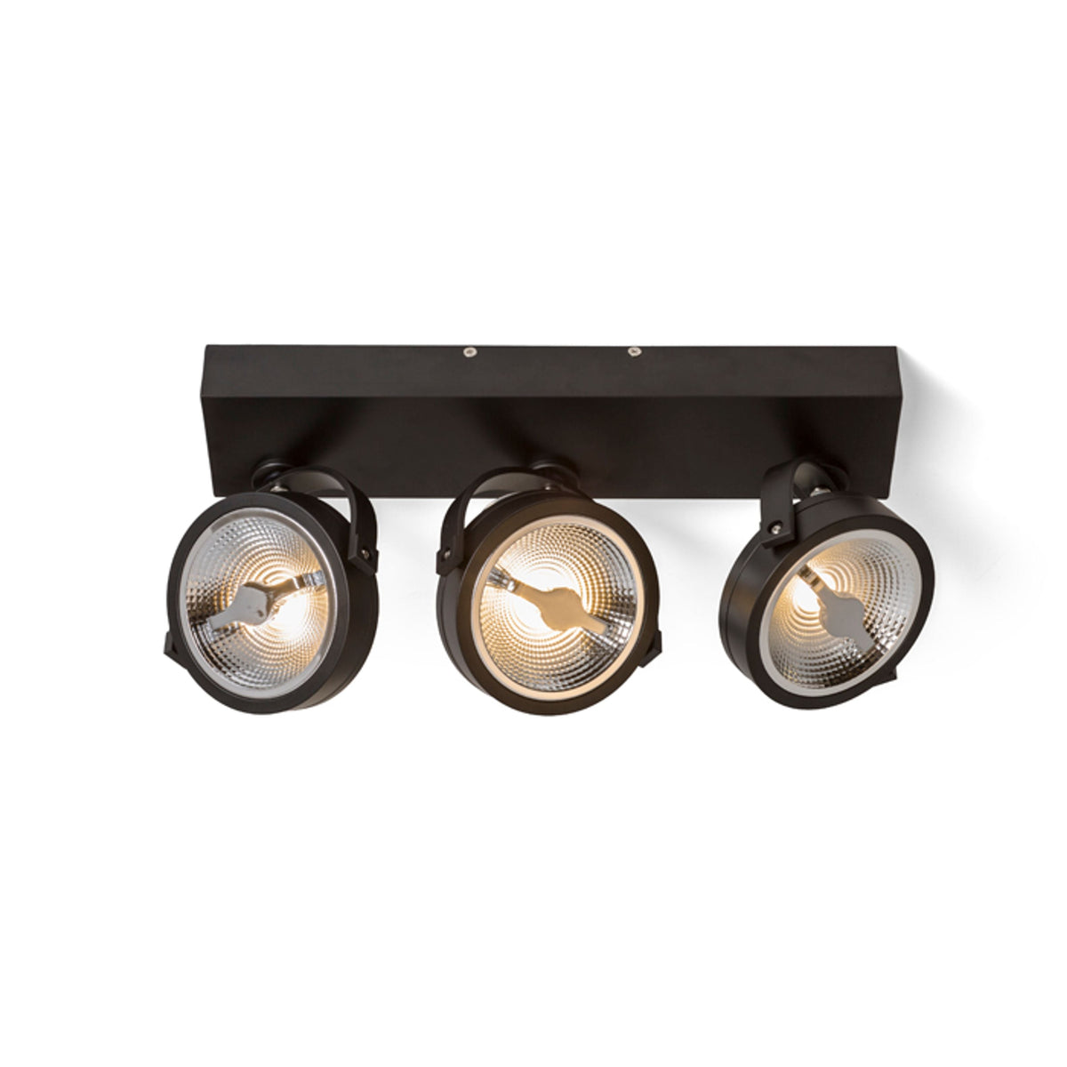 KELLY LED III | wall and ceiling lamp with 3 adjustable reflectors | 1800lm 3000K | white or black