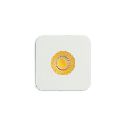 RIO SQ mini inbouwspot wit LED 3W
