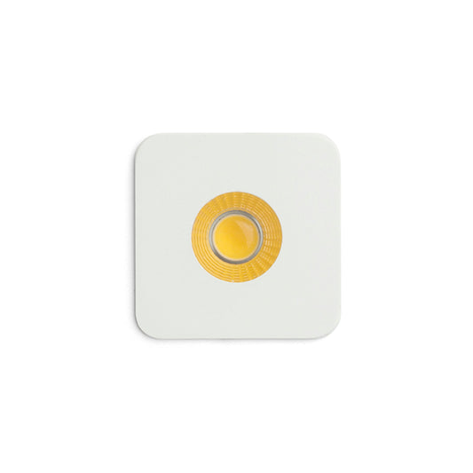 RIO SQ mini inbouwspot wit LED 3W