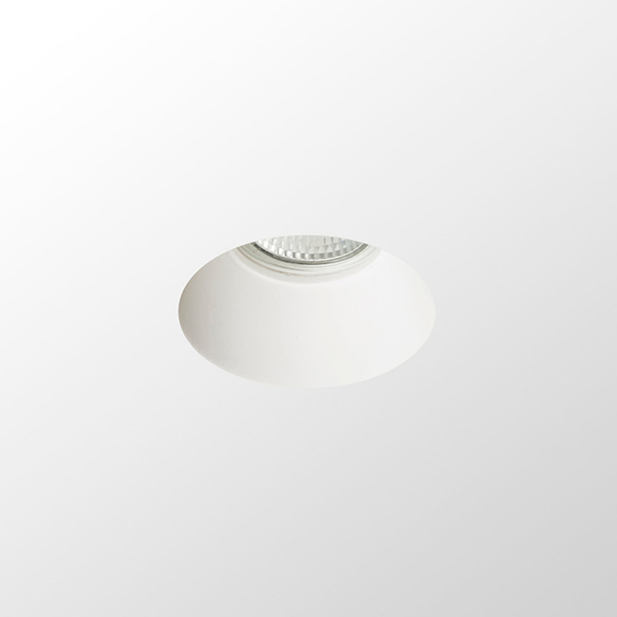 DAG 83 | gipsinnfelt spotlight | GU10 | rund uten synlig ramme | med eller uten lyskilde