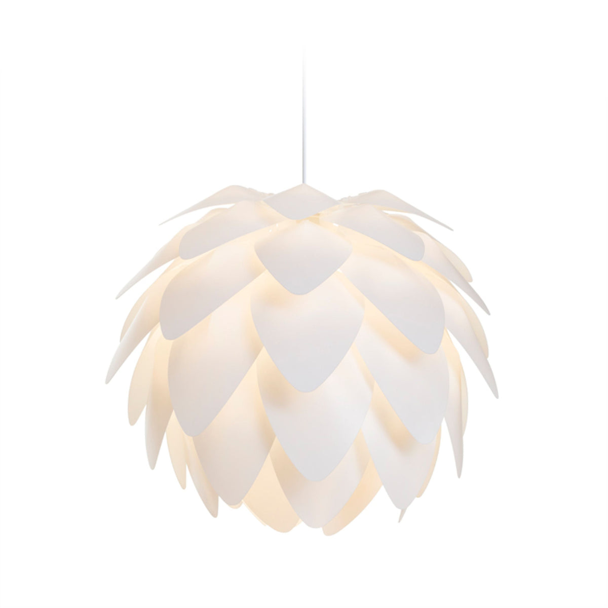 ENCOMBRE | decorative pendant lamp with scaly shade | E27 | 43 cm | three colors | with or without light source