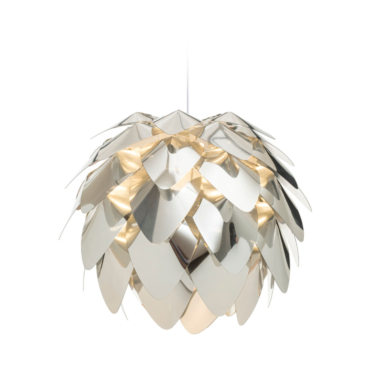 ENCOMBRE | decorative pendant lamp with scaly shade | E27 | 43 cm | three colors | with or without light source
