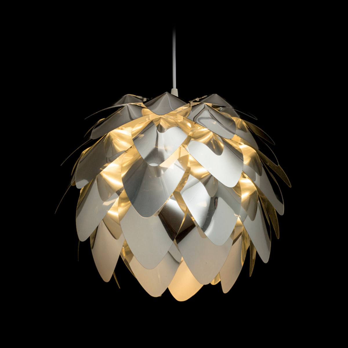 ENCOMBRE | decorative pendant lamp with scaly shade | E27 | 43 cm | three colors | with or without light source
