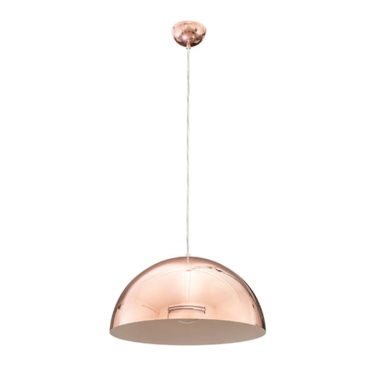 MONROE 40 | metalen hanglamp 40 cm | E27 | koper of glanzend wit | met of zonder lichtbron