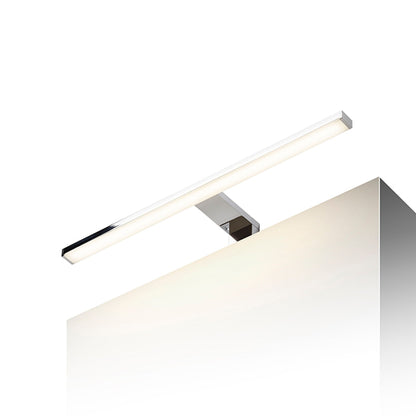BALEA 50 | LED spiegelkastlamp 50 cm met arm | 7W 3000K | IP44 chroom