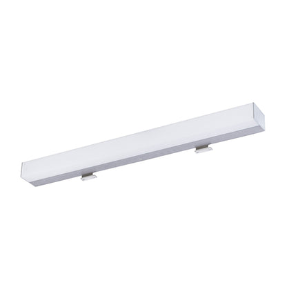 LEVIA 60 | Lâmpada LED de espelho de casa de banho de 60 cm | 12 W 3000 K | IP44 | alumínio ou cromado