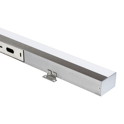 LEVIA 60 | Lâmpada LED de espelho de casa de banho de 60 cm | 12 W 3000 K | IP44 | alumínio ou cromado