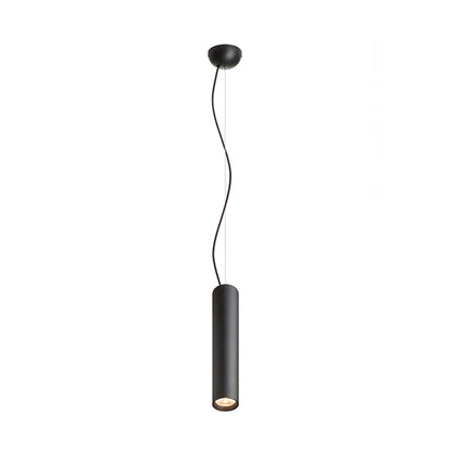 RIGA 28 | slanke LED hanglamp 28 cm | 6W 570lm 3000K | wit of zwart