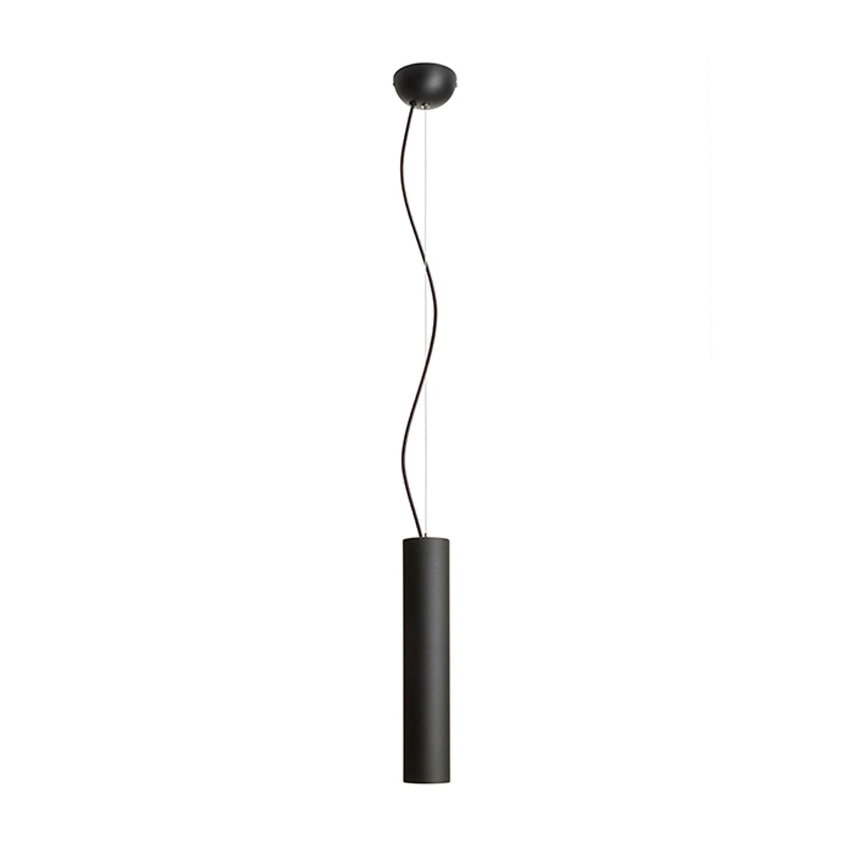RIGA 28 | slanke LED hanglamp 28 cm | 6W 570lm 3000K | wit of zwart