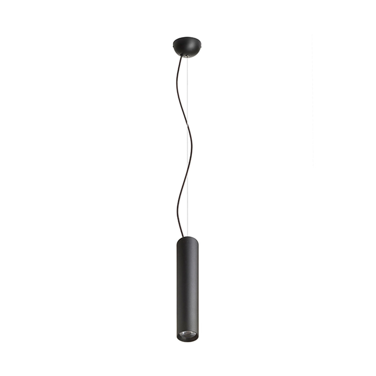 RIGA 28 | slanke LED hanglamp 28 cm | 6W 570lm 3000K | wit of zwart