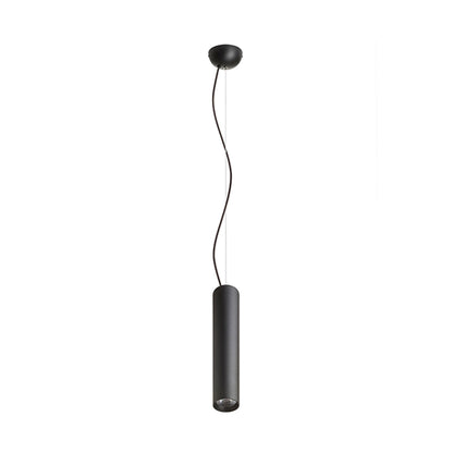 RIGA 28 | slanke LED hanglamp 28 cm | 6W 570lm 3000K | wit of zwart