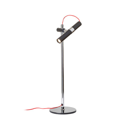 VIPER TL | LED werktafellamp met verstelbare reflector | 3W 3000K 100lm | 62 cm | zwart/chroom