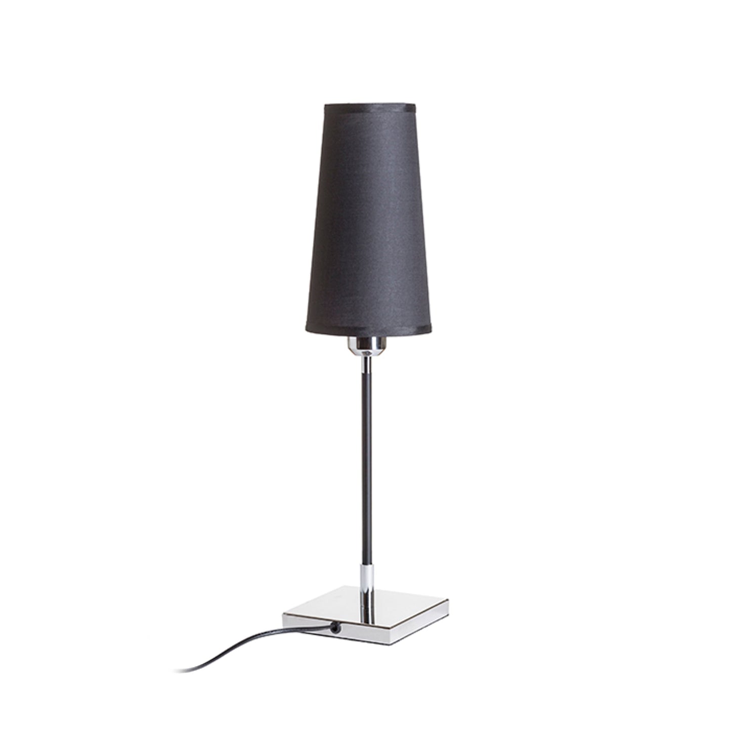 LULU tafellamp zwart chroom