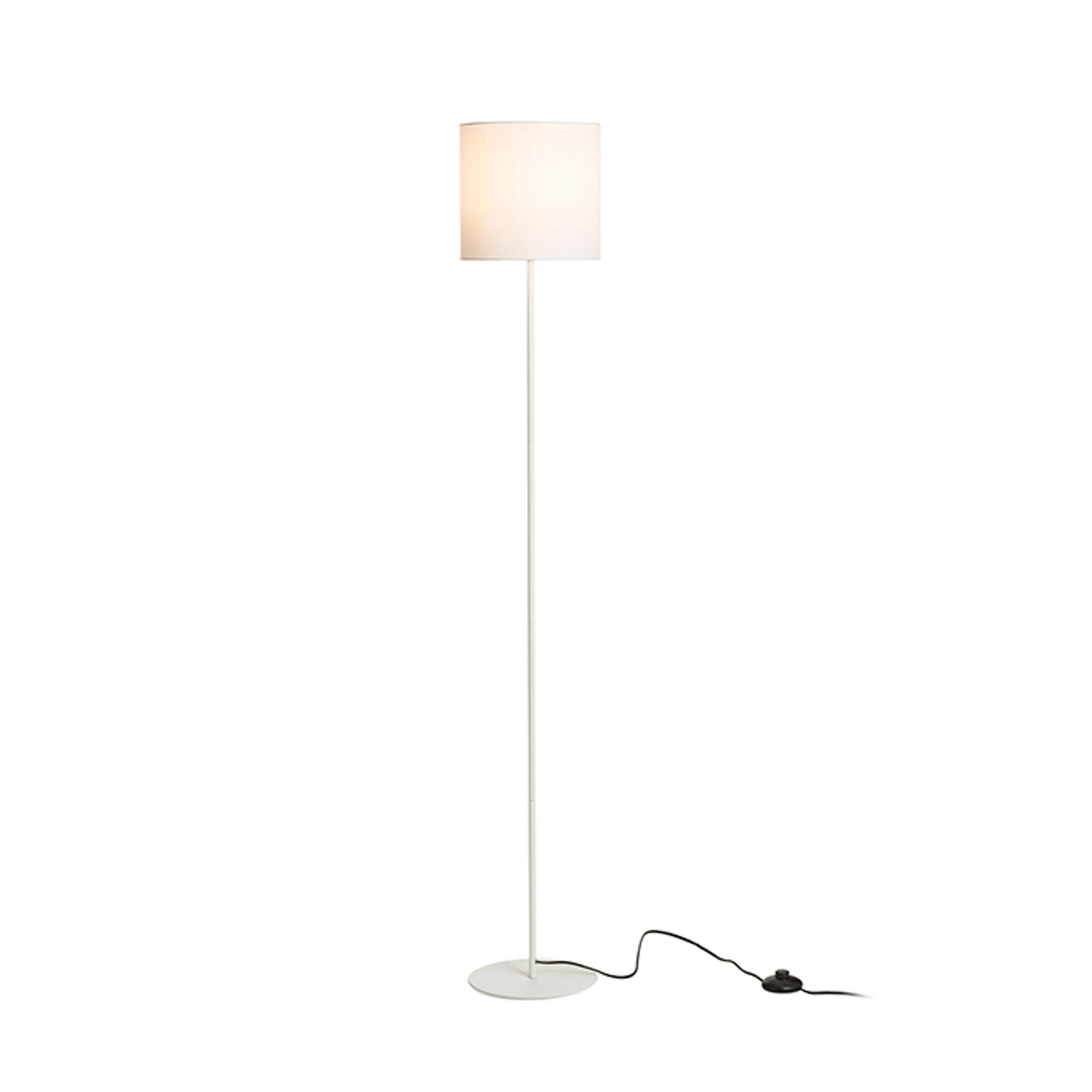 ETESIAN vloerlamp wit E27