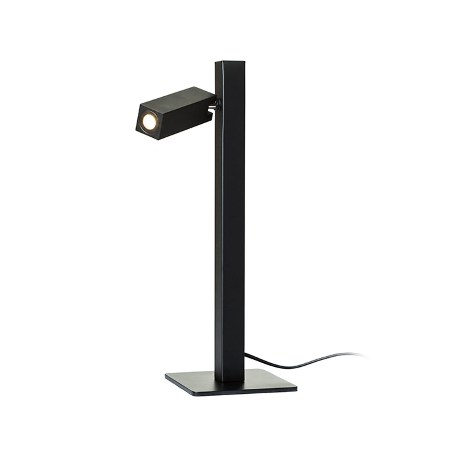 DADO | LED tafellamp met verstelbare reflector | 3W 3000K 110lm | 42 cm | zwart